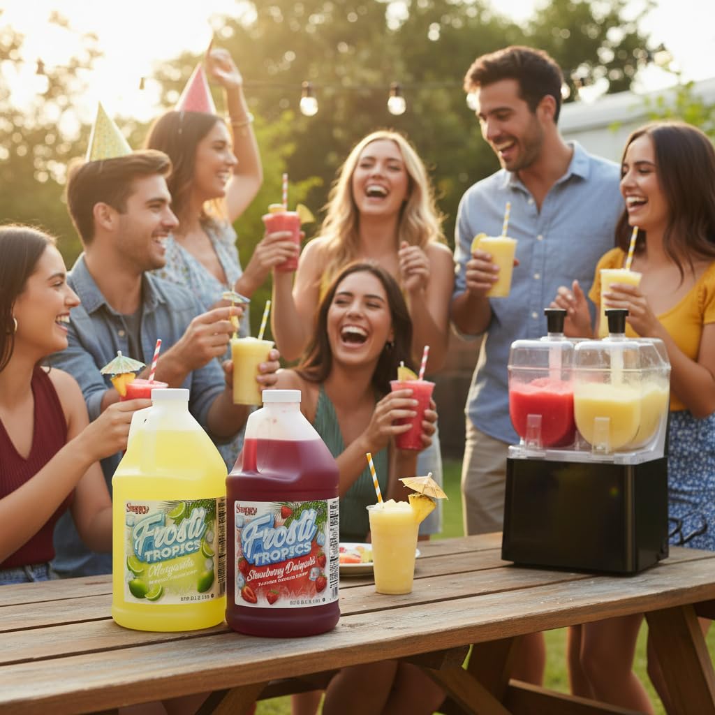 Amazon.com: Snappy Frosti Tropics Wild Cherry Slushie Mix, 1/2